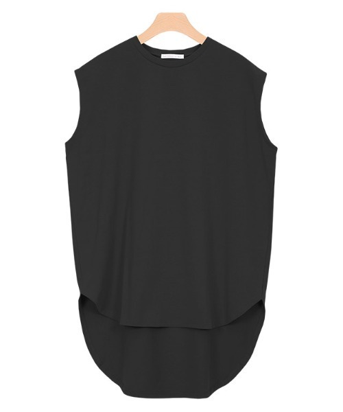 Pierrot（ピエロ）の「ボックスシルエットTシャツ（Tシャツ/カットソー・レディース・オフホワイト/ブラック/チャコールグレー/ベージュ/ブルー/ライトグレー・M/L）」の20枚目の写真