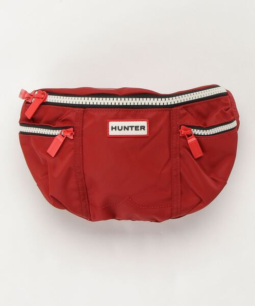 HUNTER（ハンター）の「【HUNTER/ハンター】ORIGINAL NYLON BUMBAG(オリジナルナイロンバムバッグ)（ボディバッグ/ウエストポーチ・レディース・ブラック/ダークオリーブ/レッド/ネイビー・FREE）」の4枚目の写真