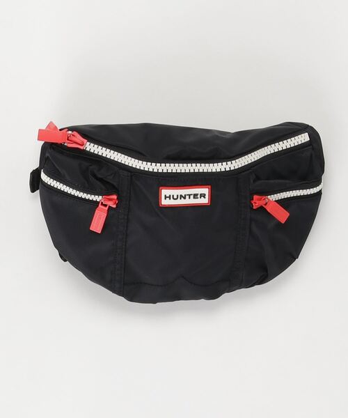 HUNTER（ハンター）の「【HUNTER/ハンター】ORIGINAL NYLON BUMBAG(オリジナルナイロンバムバッグ)（ボディバッグ/ウエストポーチ・レディース・ブラック/ダークオリーブ/レッド/ネイビー・FREE）」の9枚目の写真