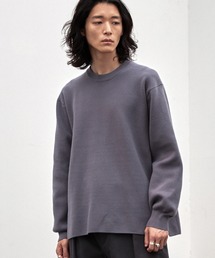 WYM LIDNM | 【WYM LIDNM】MILANO RIB HEAVY WEIGHT PO KNIT(ニット/セーター)