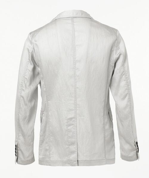 美品!JOSEPH HOMME 超軽量 ストレッチマイヤージャケット 46 薄灰 JOSEPH(ジョセフ)の「ストレッチマイヤー ジャケット