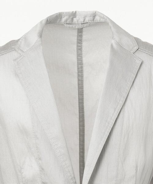 美品！JOSEPH HOMME 超軽量 ストレッチマイヤージャケット 46 薄灰 洗える】ジョゼフオム ストレッチマイヤージャケット 超軽量