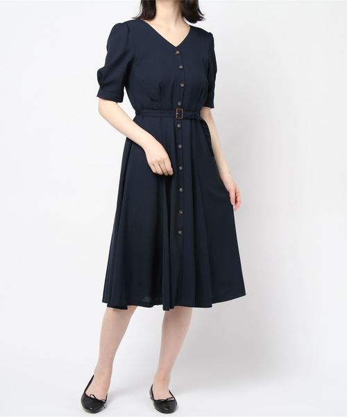 ワンピース Apuweiser Riche アプワイザーリッシェ のワンピース フロントボタンワンピース を購入できます Apuweiser Richeフロントボタンワンピース