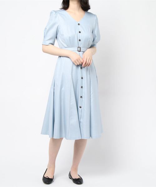 ワンピース Apuweiser Riche アプワイザーリッシェ のワンピース フロントボタンワンピース を購入できます Apuweiser Richeフロントボタンワンピース