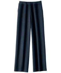 ストレッチ素材美脚ワイドパンツ股下５３cm