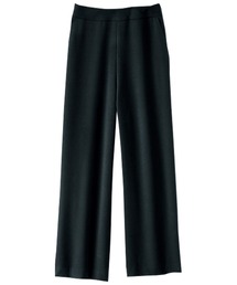 ストレッチ素材美脚ワイドパンツ股下５３cm