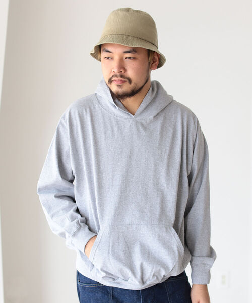 Goodwear(Since1983)(グッドウェア)の「GOODWEAR / プルオーバー パーカー(パーカー・メンズ・グレー/オリーブ/ワイン/ネイビー/ナチュラル・X-LARGE/LARGE)」の18枚目の写真