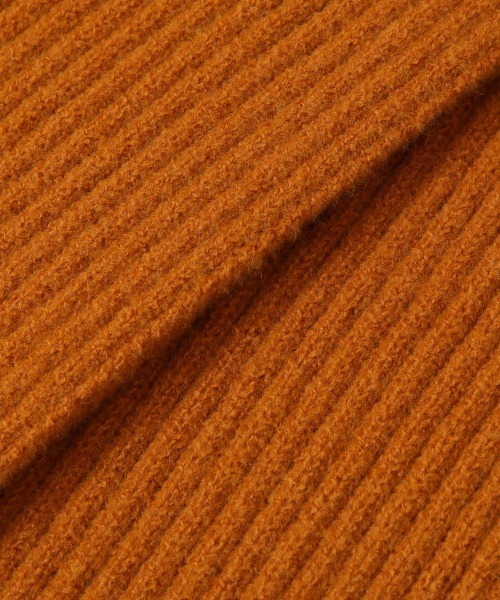 RAGEBLUE（レイジブルー）の「リサイクルヤーンリブマフラー/897647（マフラー・メンズ・ダークグレー/オレンジ/ダークブラウン/マスタード/ネイビー・FREE）」の11枚目の写真