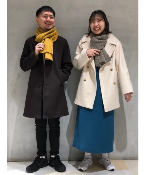 RAGEBLUE（レイジブルー）の「リサイクルヤーンリブマフラー/897647（マフラー・メンズ・ダークグレー/オレンジ/ダークブラウン/マスタード/ネイビー・FREE）」の19枚目の写真