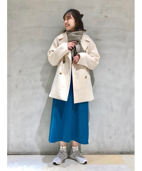 RAGEBLUE（レイジブルー）の「リサイクルヤーンリブマフラー/897647（マフラー・メンズ・ダークグレー/オレンジ/ダークブラウン/マスタード/ネイビー・FREE）」の21枚目の写真