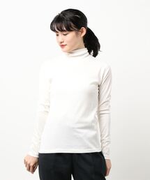 LOWRYS FARM | フライスカラータートルＬＳ　924273(Tシャツ/カットソー)