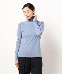 LOWRYS FARM | フライスカラータートルＬＳ　924273(Tシャツ/カットソー)