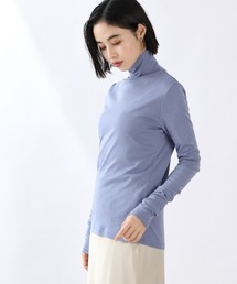 LOWRYS FARM | フライスカラータートルＬＳ　924273(Tシャツ/カットソー)