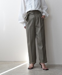 Eimee Law（エイミーロウ）の「サマーツィード ハイウエストテーパードパンツ（アンクル丈）（その他パンツ）」