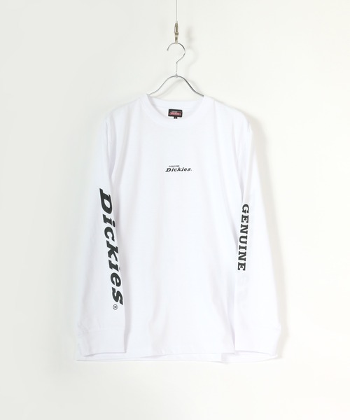 Dickies(ディッキーズ)の「Dickies/ディッキーズ 袖プリント ポケット付ロンT/大きいサイズ(Tシャツ/カットソー・メンズ・ブラック/ブラック系その他/ホワイト/ベージュ・2L/5L/4L/3L)」の3枚目の写真
