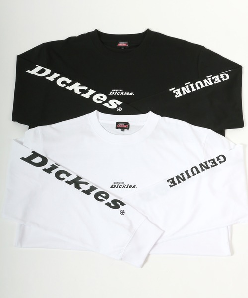 Dickies(ディッキーズ)の「Dickies/ディッキーズ 袖プリント ポケット付ロンT/大きいサイズ(Tシャツ/カットソー・メンズ・ブラック/ブラック系その他/ホワイト/ベージュ・2L/5L/4L/3L)」の10枚目の写真