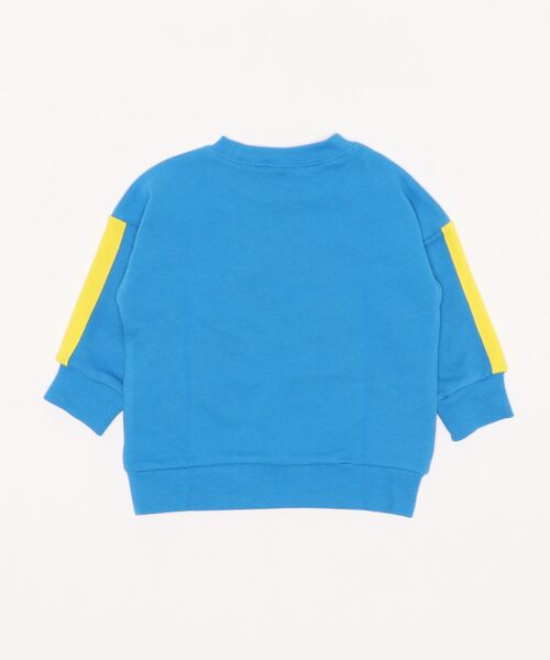 BABYDOLL（ベビードール）の「家でも外でも♪リラックストレーナー 4794K（スウェット・キッズ・グレー×ピンク/グレー/グリーン系その他3/ピンク/ブラック×レッド/ブルー/サックスブルー/ブラック/ブラック×ライム・90cm/130cm/110cm/100cm/120cm/140cm）」の10枚目の写真