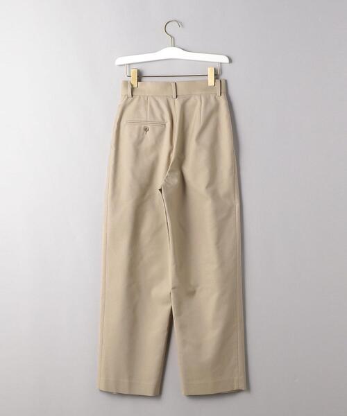 BEAUTY&YOUTH UNITED ARROWS(ビューティーアンドユースユナイテッドアローズ)の「BY TRADITIONAL シャンブレータックパンツ(その他パンツ・レディース・ベージュ/ダークグリーン・36/38)」の19枚目の写真