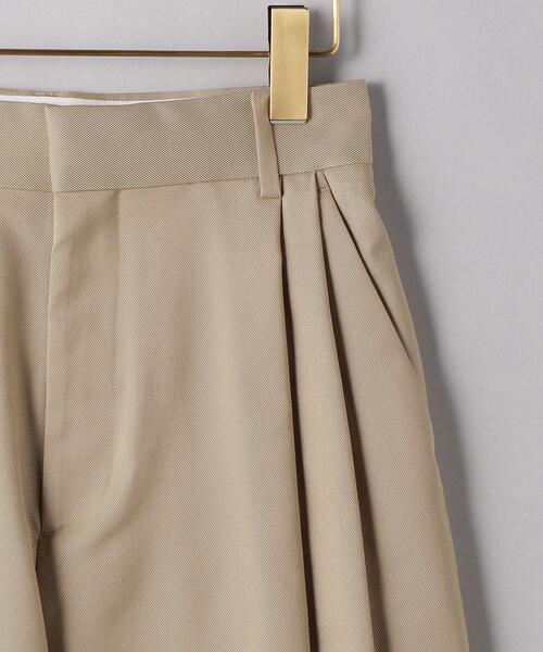 BEAUTY&YOUTH UNITED ARROWS(ビューティーアンドユースユナイテッドアローズ)の「BY TRADITIONAL シャンブレータックパンツ(その他パンツ・レディース・ベージュ/ダークグリーン・36/38)」の10枚目の写真