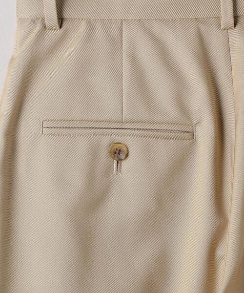 BEAUTY&YOUTH UNITED ARROWS(ビューティーアンドユースユナイテッドアローズ)の「BY TRADITIONAL シャンブレータックパンツ(その他パンツ・レディース・ベージュ/ダークグリーン・36/38)」の11枚目の写真