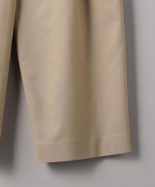 BEAUTY&YOUTH UNITED ARROWS(ビューティーアンドユースユナイテッドアローズ)の「BY TRADITIONAL シャンブレータックパンツ(その他パンツ・レディース・ベージュ/ダークグリーン・36/38)」の12枚目の写真