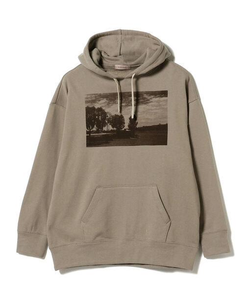 セール Beams プリント Lights Beams フォト プリント フーディー パーカー フォト Beams Lights ビームスライツ のファッション