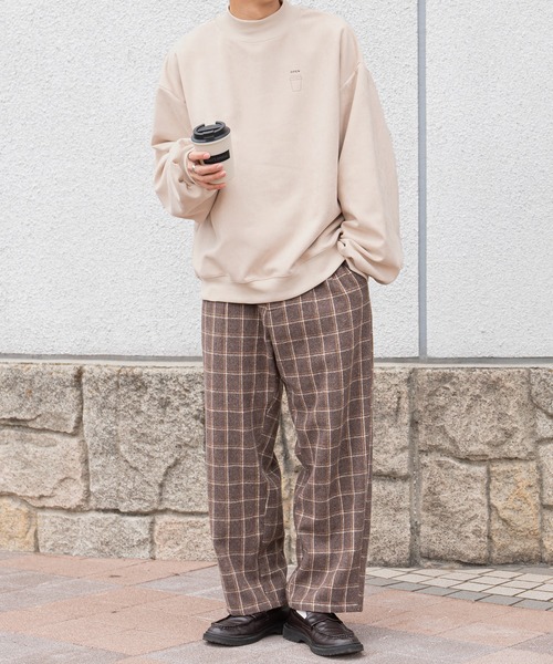 PairPair(ペアペア)の「cafemenuプリントP/O(ユニセックス)(Tシャツ/カットソー・メンズ・アイボリー/ブルーグレー/グリーン/モカ・MEDIUM/LARGE)」の22枚目の写真