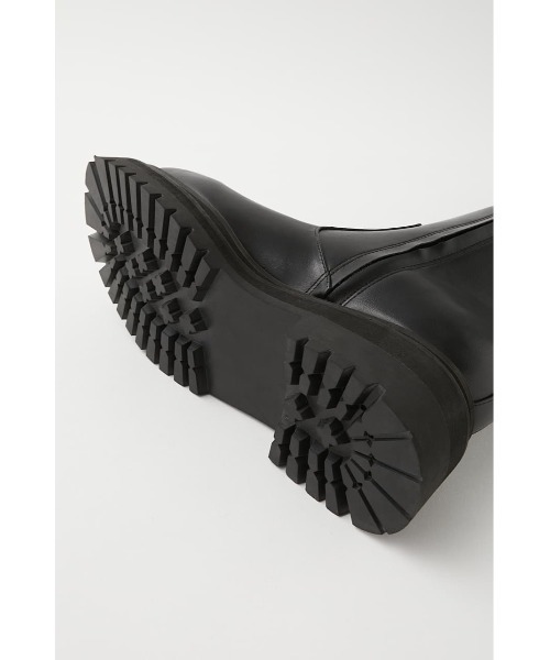MOUSSY（マウジー）の「TRACK SOLE SQUARE ブーツ（ブーツ