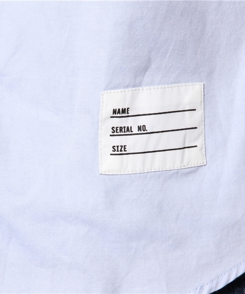 ivory court（アイボリーコート）の「◆BEZオックスボタンダウンロングスリーブ（シャツ/ブラウス・メンズ・ホワイト/サックスブルー・36/38/40）」の9枚目の写真