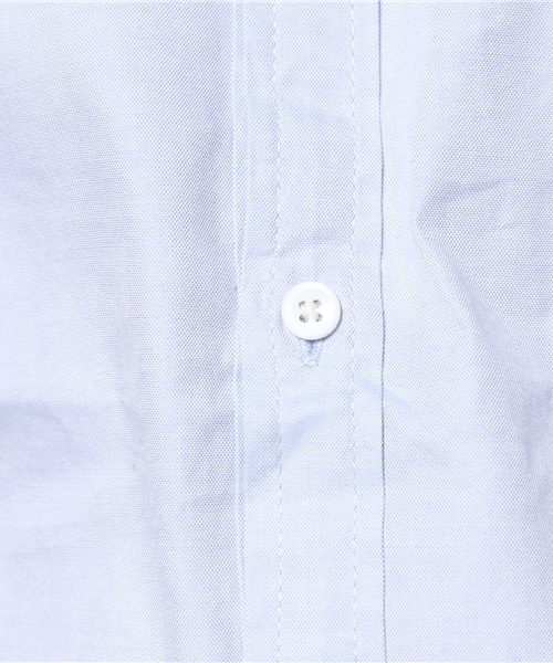 ivory court（アイボリーコート）の「◆BEZオックスボタンダウンロングスリーブ（シャツ/ブラウス・メンズ・ホワイト/サックスブルー・36/38/40）」の10枚目の写真