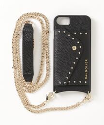 BANDOLIER（バンドリヤー）の「【BANDOLIER】MONA SIDE SLOT BLACK　iPhone12 iPhone12Pro iPhone11 iPhone SE/8/7/6　対応（スマホケース/カバー・レディース）」
