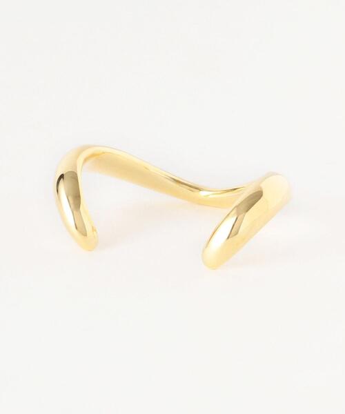 green label relaxing（グリーンレーベルリラクシング）の「FM メタル V ブレスレット（ブレスレット・レディース・シルバー/ゴールド・FREE）」の3枚目の写真