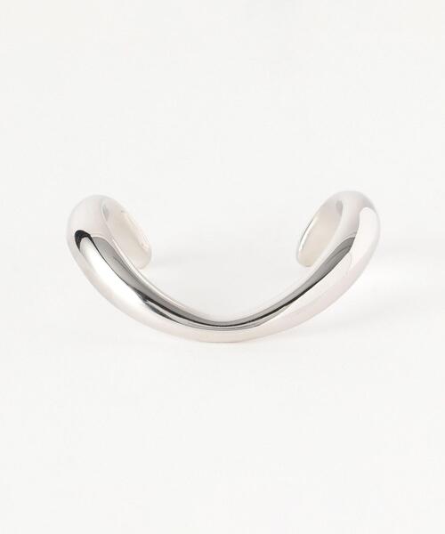 green label relaxing（グリーンレーベルリラクシング）の「FM メタル V ブレスレット（ブレスレット・レディース・シルバー/ゴールド・FREE）」の5枚目の写真