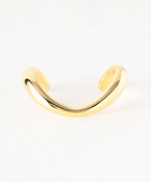 green label relaxing（グリーンレーベルリラクシング）の「FM メタル V ブレスレット（ブレスレット・レディース・シルバー/ゴールド・FREE）」の6枚目の写真