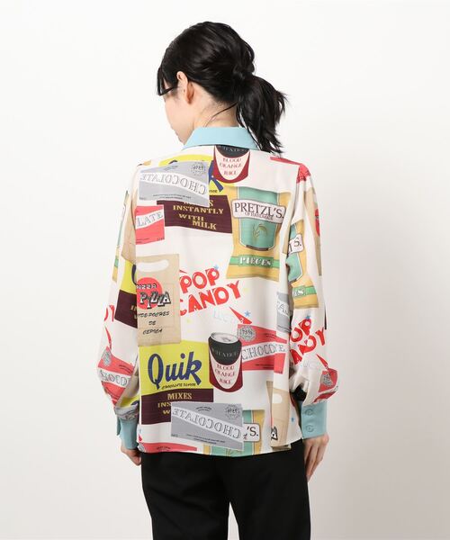 Cepica（セピカ）の「Cepicaオリジナルチャンキープリントブラウス（Tシャツ/カットソー・レディース・ブルー/その他・FREE）」の3枚目の写真