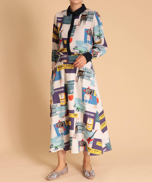 Cepica（セピカ）の「Cepicaオリジナルチャンキープリントブラウス（Tシャツ/カットソー・レディース・ブルー/その他・FREE）」の8枚目の写真