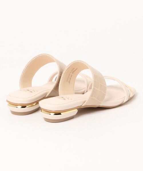 SAVOY（サボイ）の「【SAVOY】<2021SS>スクエアトゥサンダル（サンダル・レディース・ブラック/ブルー/アイボリー・L/LL/M/S）」の4枚目の写真