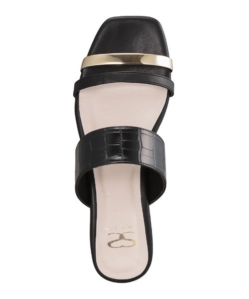 SAVOY（サボイ）の「【SAVOY】<2021SS>スクエアトゥサンダル（サンダル・レディース・ブラック/ブルー/アイボリー・L/LL/M/S）」の13枚目の写真