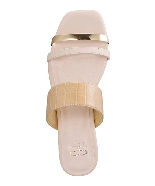 SAVOY（サボイ）の「【SAVOY】<2021SS>スクエアトゥサンダル（サンダル・レディース・ブラック/ブルー/アイボリー・L/LL/M/S）」の9枚目の写真