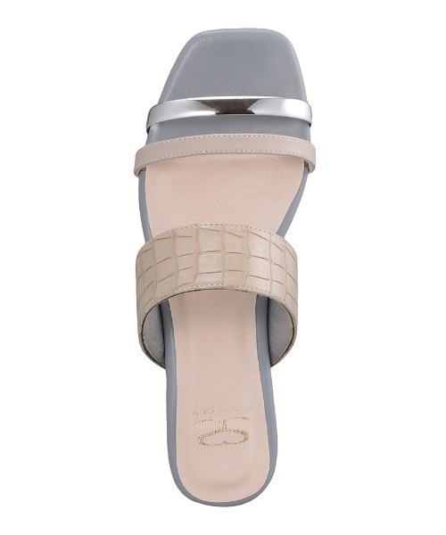 SAVOY（サボイ）の「【SAVOY】<2021SS>スクエアトゥサンダル（サンダル・レディース・ブラック/ブルー/アイボリー・L/LL/M/S）」の17枚目の写真