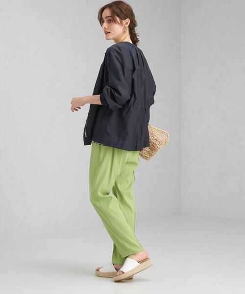 新品　サルート　イエロー✕グリーン　スリップドレスМ green label relaxing（グリーンレーベルリラクシング）の「FFC