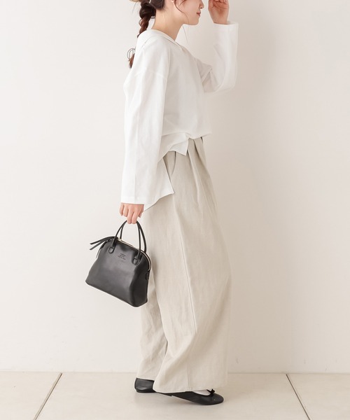 PUAL CE CIN（ピュアルセシン）の「BOSTON S（ハンドバッグ・レディース・ブラック・ONE SIZE）」の3枚目の写真