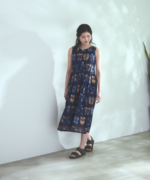 C Fort Point インド綿ボタンマキシワンピース ワンピース Fort Point フォーポイント のファッション通販 Zozotown