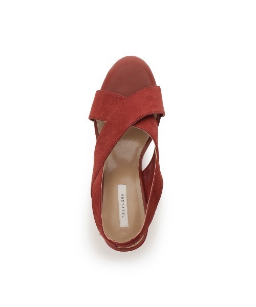 REDYAZEL（レディアゼル）の「フェイクスエードウッドソールサンダル（サンダル・レディース・ベージュ/レッド/ブラック・SMALL/MEDIUM/LARGE）」の6枚目の写真
