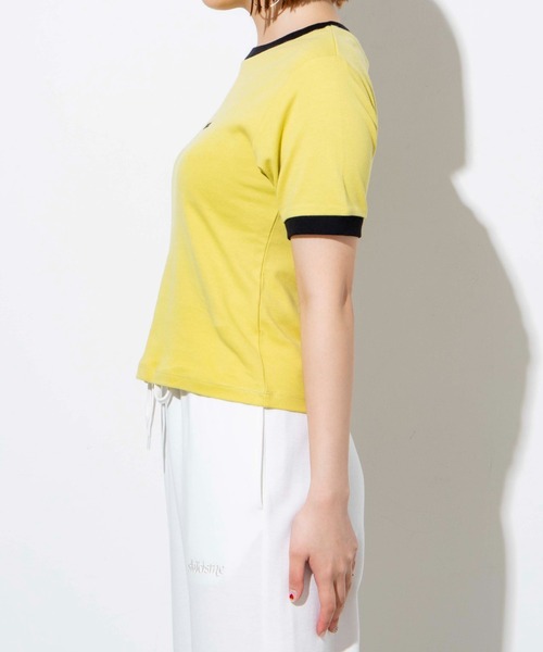 WEGO（ウィゴー）の「WEGO/バイカラーリンガーT（Tシャツ/カットソー・レディース・ライム/その他1・FREE）」の10枚目の写真