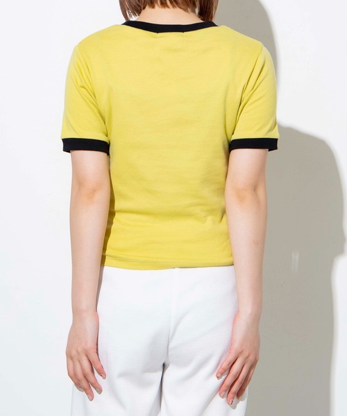WEGO（ウィゴー）の「WEGO/バイカラーリンガーT（Tシャツ/カットソー・レディース・ライム/その他1・FREE）」の14枚目の写真