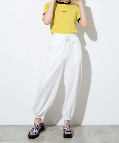 WEGO（ウィゴー）の「WEGO/バイカラーリンガーT（Tシャツ/カットソー・レディース・ライム/その他1・FREE）」の9枚目の写真