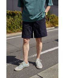 NAVY | マジかる 自宅で洗える はっ水性のあるストレッチショーツ ソロテックス(R)を織り合わせた軽い素材で快適な着心地(その他パンツ)