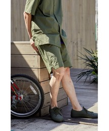 NAVY | マジかる 自宅で洗える はっ水性のあるストレッチショーツ ソロテックス(R)を織り合わせた軽い素材で快適な着心地(その他パンツ)