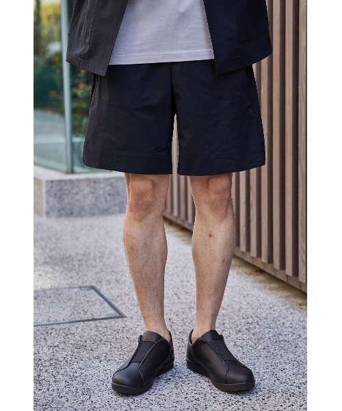 NAVY（ネイビー）の「マジかる ストレッチショーツ（その他パンツ・メンズ・ブラック/ベージュ/ネイビー/グレー/カーキ・S/M/L/XL）」の2枚目の写真